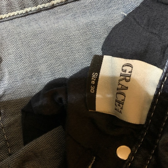 Grace jeans size 30. 33 inseam - Picture 6 of 6
